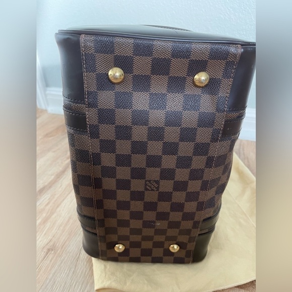 Louis Vuitton Damier Ebene Berkeley Bag Medium Tote EUC - Picture 5 of 10